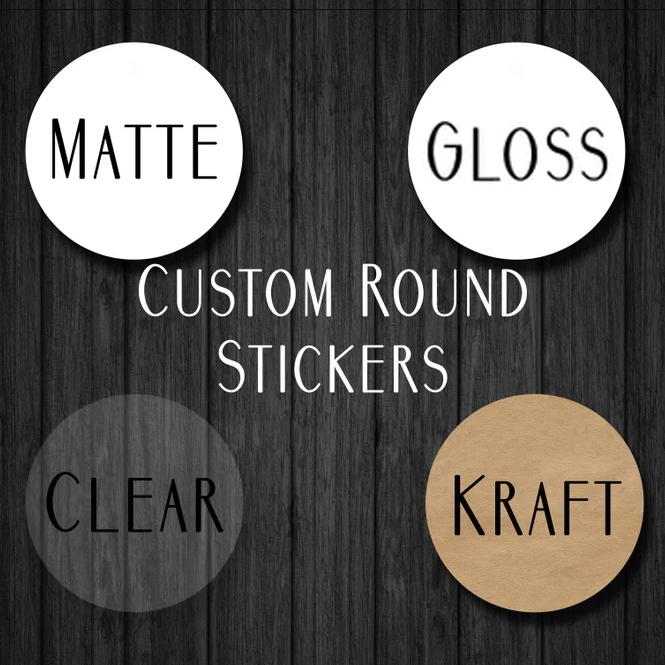 Personalised Candle Label - 100PCS 사용자 정의 비즈니스 로고 스티커