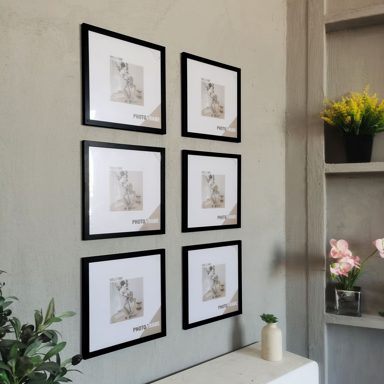 벽 교수형 또는 데스크탑 장식에 대 한 3Pcs 나무  - Engraved Wood Frame 리뷰 및 가격