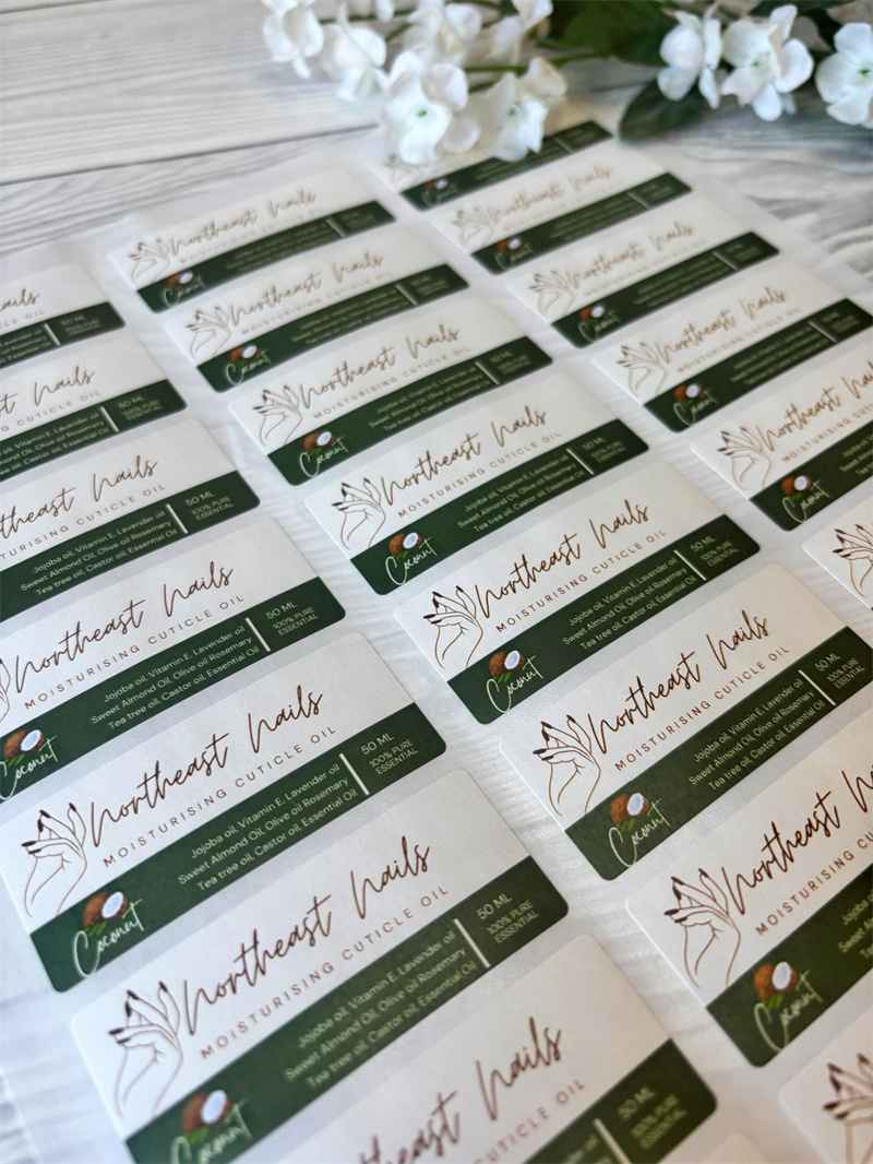 맞춤형 3D 양각 금박 접착 스티커 고급 질감 라벨 ( - Personalised Candle Label 리뷰 및 가격