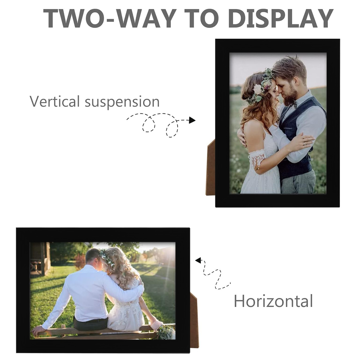 2PC 8x12인치 블랙 인증서 사진 프레임 A4 21 - Engraved Wood Frame 리뷰 및 가격